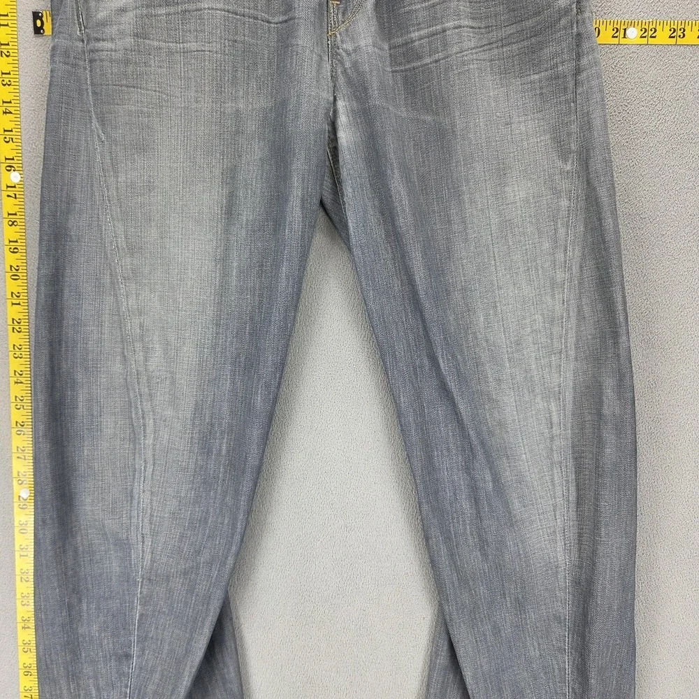 Vintage Levis Engineered Jeans Mens Gray Buckle Back Twisted Fits 34x30